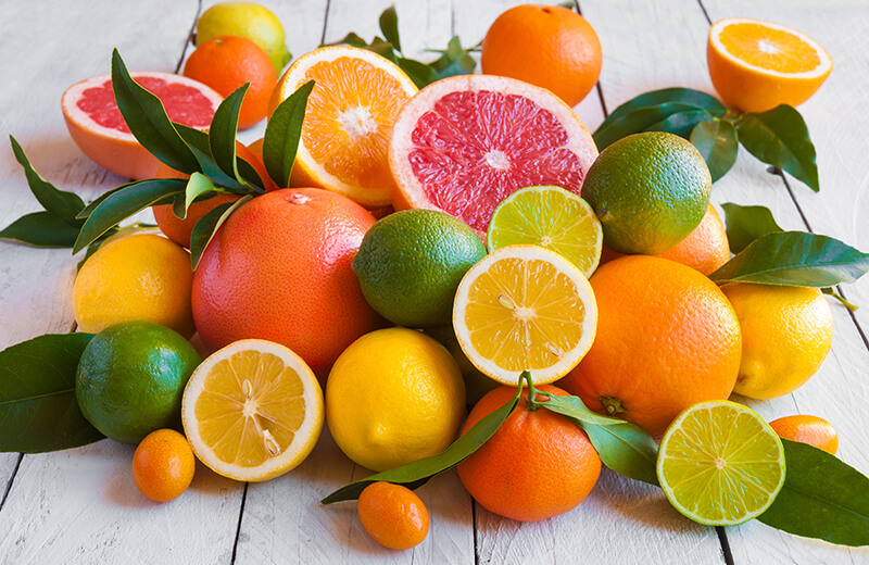 Friday March 16th: Citrus fruits on the table!