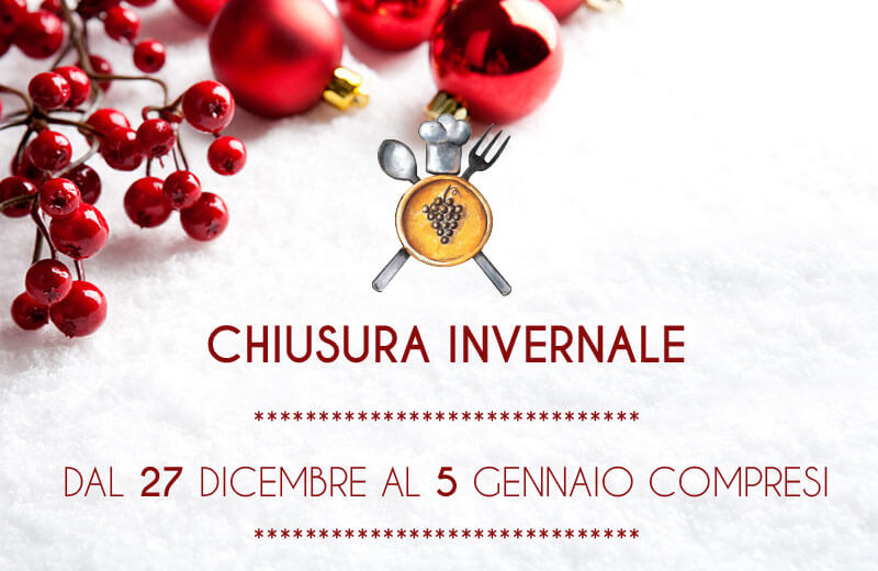 ::: Chiusura invernale :::