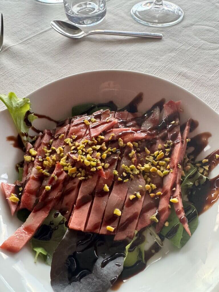 mortadella arrostita